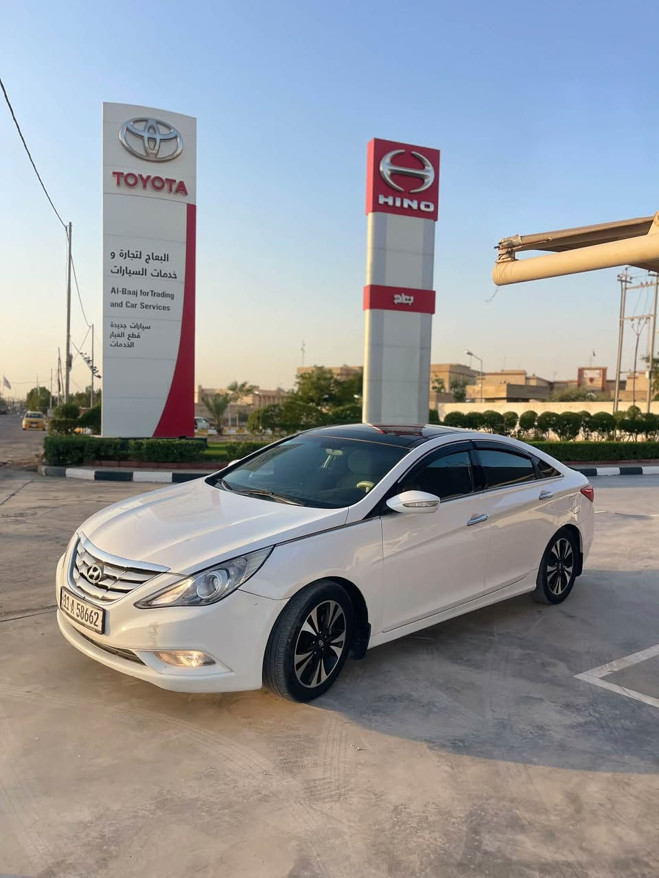 السعر 105$ وبيه مجال
سوناتا 2011خليجي بغداد دولي
فول عدا البصمه مكينه 2400 السياره جاهزه من كلشي بيه بيبان ثنين صبغ بدون تبديل ودواخل مكانه ديوانيه 
***********

