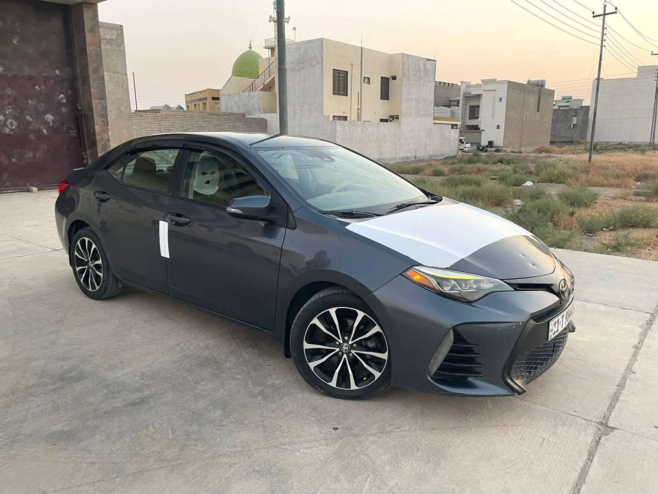 سلام عليكم 
تويوتا كورلا 2019 وارد امريكي رقم بغداد دولي شرط التحويل 
محرك 1800 + كير أوتوماتيك مكفولات حداديه تبريد ثلج ❄️ 
كهربائيات وضع الشركه تخم تاير ويل كب كروم بيها ضرر قطعتين سونار + رقم الشاصي بالمنشور سياره جديده وجاهزه مكاني سامراء السعر 118 بيها مجال للشراي 
***********
