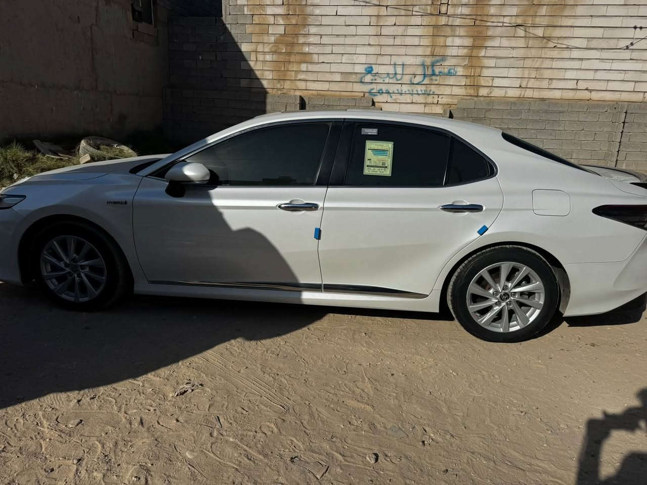 تويوتا  كامري 2024 هايبرد وكاله عبد اللطيف جميل فول 1/1 GLE

ماشيه 40 الف كيلو مكفوله من كلشي   

  فتحه وبرده وكرسي كهرباء وشاحن وايرليس جديدا  

السعر 240   مكانها كربلاء 

الهاتف    ***********

السياره على وضع الشركه واستخدام شخصي على أيد وحده
