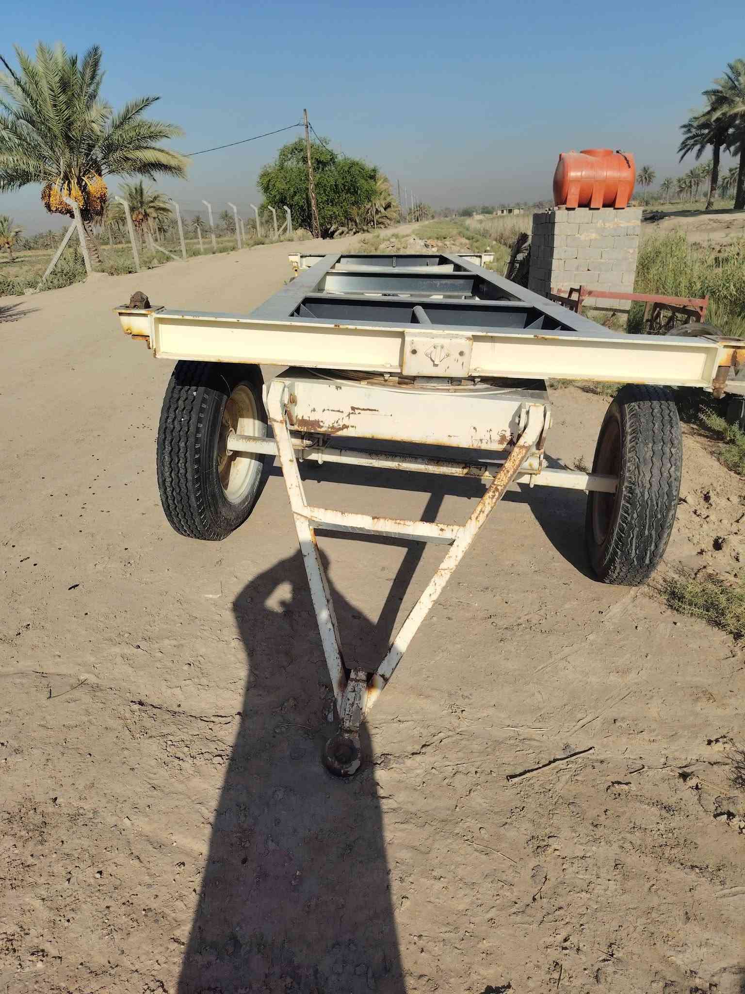 السلام عليكم عربانه الاماني للبيع طول ٦ متر ويل رنك حجم 20 تايرات جديد 900عله20 بريك هوه قاعده مال صبير بلادي مكاني حله @إشارة
 ***********
