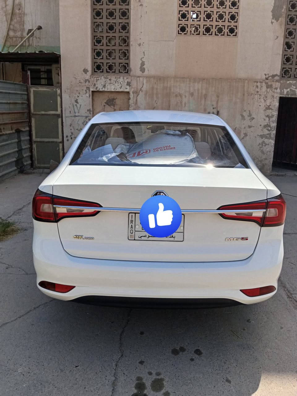 سلام عليكم
Mg5   2024
ماشية 25 الف كم

مواصفات STD

تحكمات سرعه،مثبت سرعه، مري جانبيه كهربائية،

مواصفات السياره اعتياديه 

كفاله كير ومحرك 

سعرها 98 ورقة وبيها مجال  
 مكان السياره بغداد 
 للاستفسار اكثر يتصل ***********
