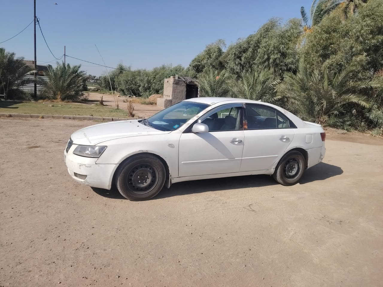 سوناتا 2006 خليجي مكينة 2000 صبغ عام مكينة كير تبريد تخم تاير جديد باتري جديد جاهزه السياره نقصه بس بور رقم بابل نكليزي بسمي السعر 63 وبيه مجال الشراي يتصل*********** غير متواجد ع الفيس مكان السياره بابل المحاويل
