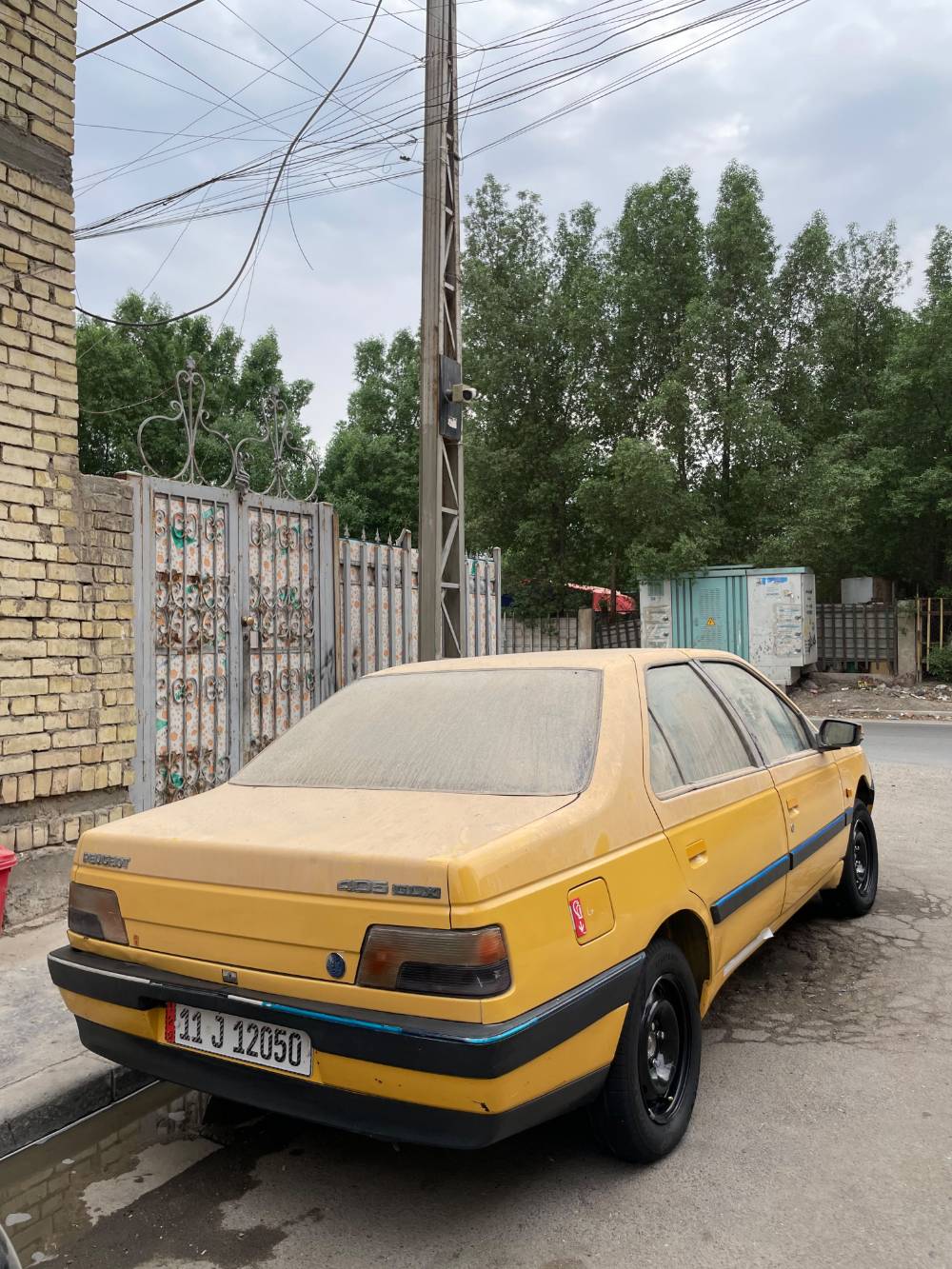 بيجو 405 • رقم بغداد • تبريد شغال