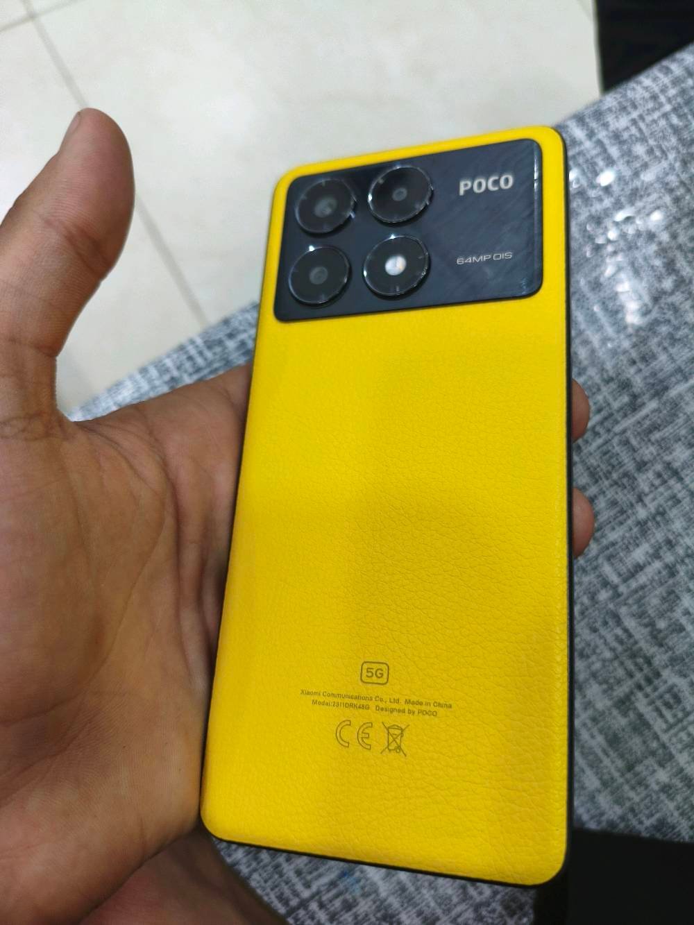 بوكو x6pro 5g  الجهاز نضيف كلشش وكامل ملحقاته شاحنته ال اصليه وكفره وكارتونته  ولجهةز قويي مال العاب 120 فريم ببجي وذاكرته512 اكبر شي   رايده ب  310 وبي مجال للشراي رقمي ***********. مكاني بغداد