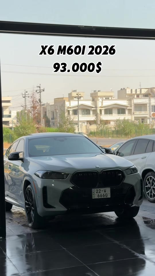 بي إم دبليو X6 M60i • ٢٠٢٦