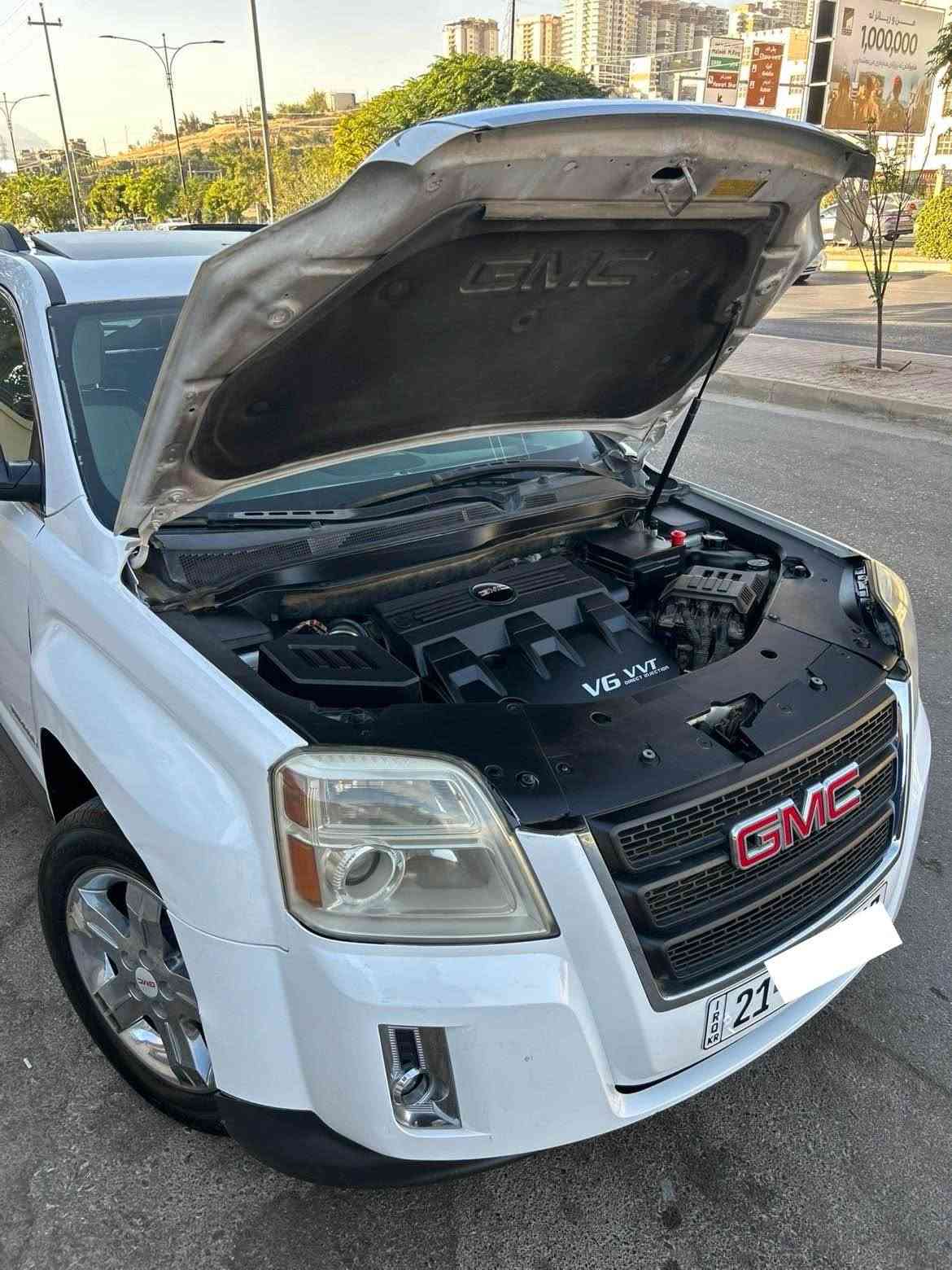 Gmc Terrain 2013 105$  
فول فول مواسەفاتی خلیجی بێ بۆیاخ 
نرخی ١٠٥$ و مەجالێکی کەم 
گۆڕینەوە ناکەم بەس فرۆشتن 
مواسەفاتەکانی( سڵاید - شەغال -ویل کرۆم - شاشە و کامێرا و تەحدید سرعە - دەبڵ گێڕ - سنوق جەگ و کارەبای ٤ تایەی لۆکی لەژێرە - ئاوێنە هیتەر - ناوزەرد و کوشن جلد و کارەبای و هیتەر - مکەبەرەی pioneer ) 
مەکینە ٦ بستۆن ١١٥ هەزار کم ڕۆیشتووە 
ڕەسمی سۆنەریم داناوە 
هەزەی نوێیەو سەنەوی تا ٢٠٣١ تازەیە بەناوی خۆمانەوەیە 
سلێمانی ناوشار 
*********** السليمانية, العراق
