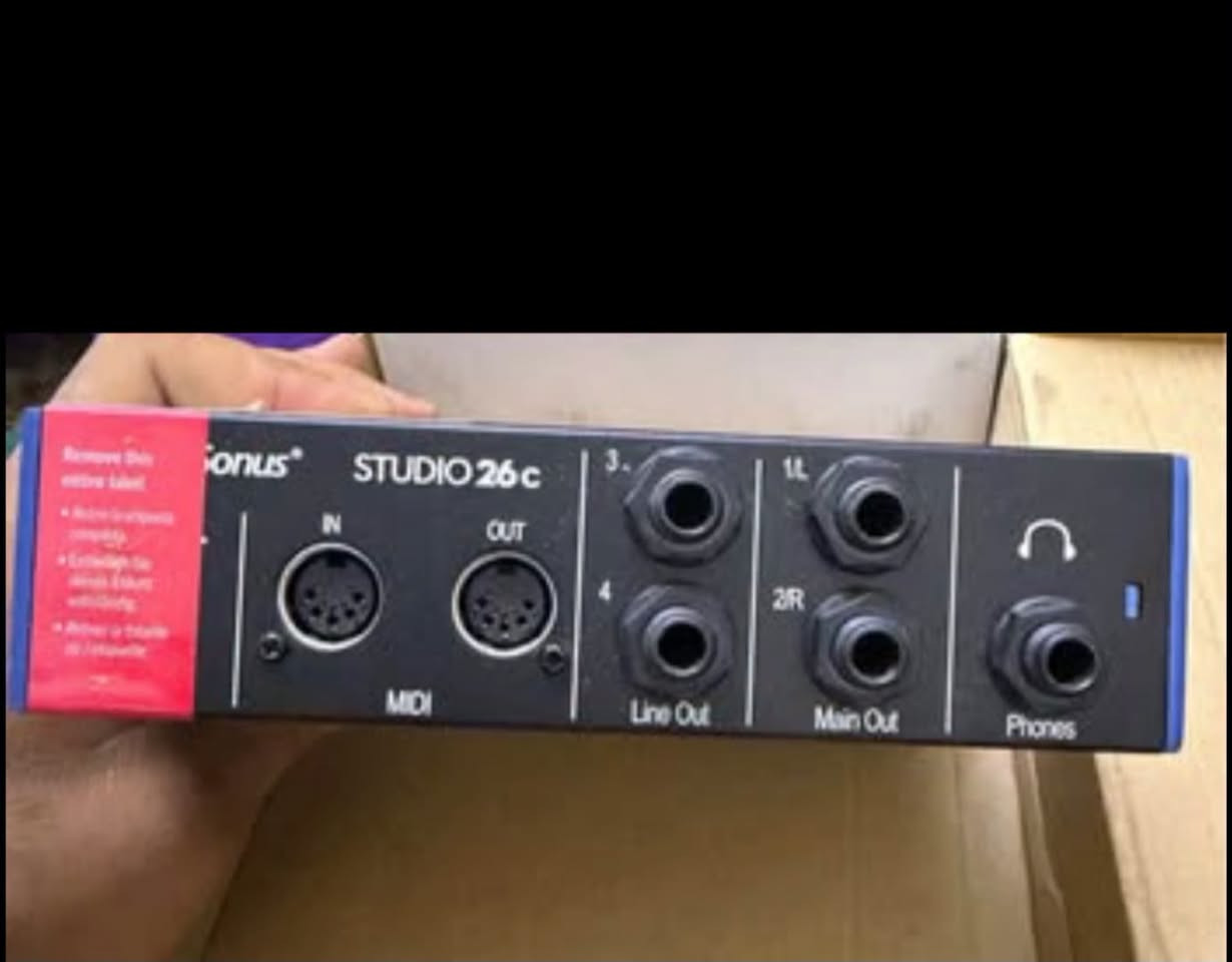 PreSonus Studio 26c • واجهة صوت • جديد