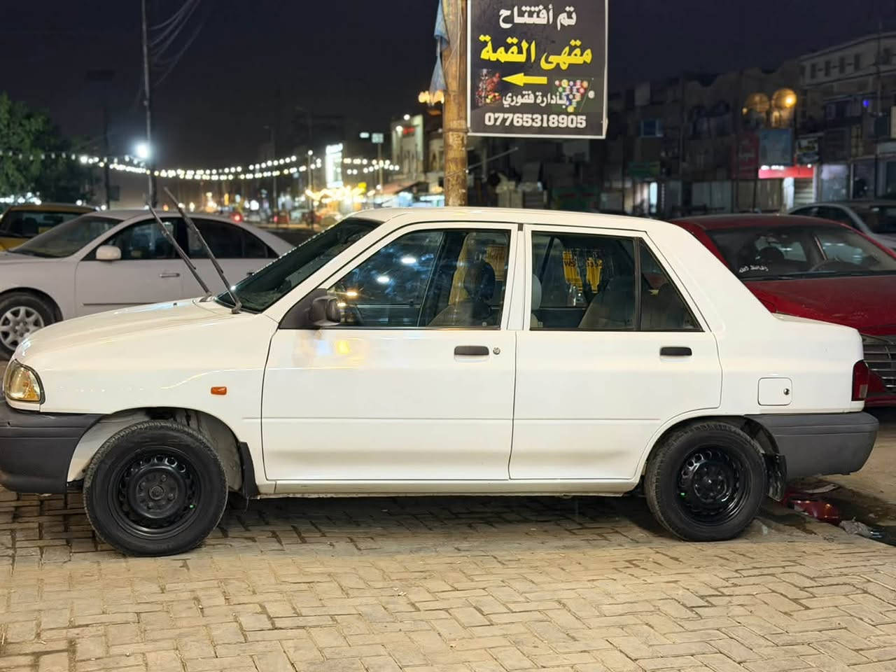 السلام عليكم سايبا موديل 2021 باسمي رقم بغداد مشروع وطني بيهه قطعه وحده فقط جاملغ عكس السايق مبدل سياره مال بيت نضيفه السعر 50 وبيهه مجال مكان السياره الدوره شارع ٦٠ للاستفسار ***********
