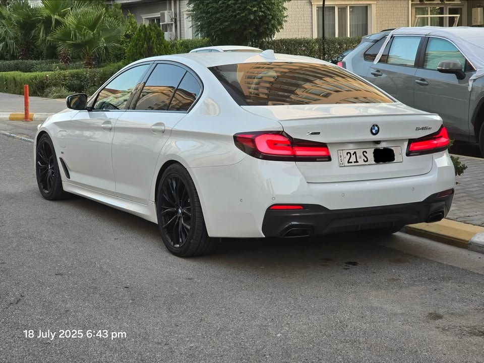 Bmw 545e 2021
V6 plug in hybrid
Germany
With out guarantee بدون ضمان
Sulaimany
***********
Price:  33,000 $ (330)
