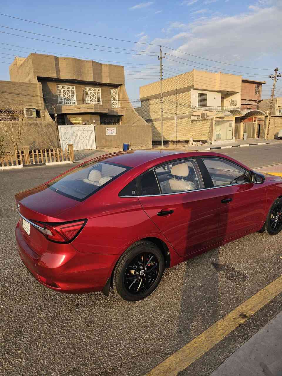 السلام عليكم اخواني MG 5 للبيع نص مواصفات بصمه تشغيل شاشه كامره خلفيه حساس خلفي حساس تاير ماشيه ٥٩ الف كيلو سياره حلوه وجديده السعر ٨٥ ورقه قفل اخواني عليه ادامه كامله من تايرات فية بم جديد ابلكات جدد مع العلم ادير بانزين عادي وخير من الله مطلوبه الى الشركه الاهليه العراقيه استقطاع مباشر على الفيزا كارت بعدله سنتين وتصير حره كل التفاصيل ذاكره اخواني للاستفسار على الرقم *********** كربلاء
