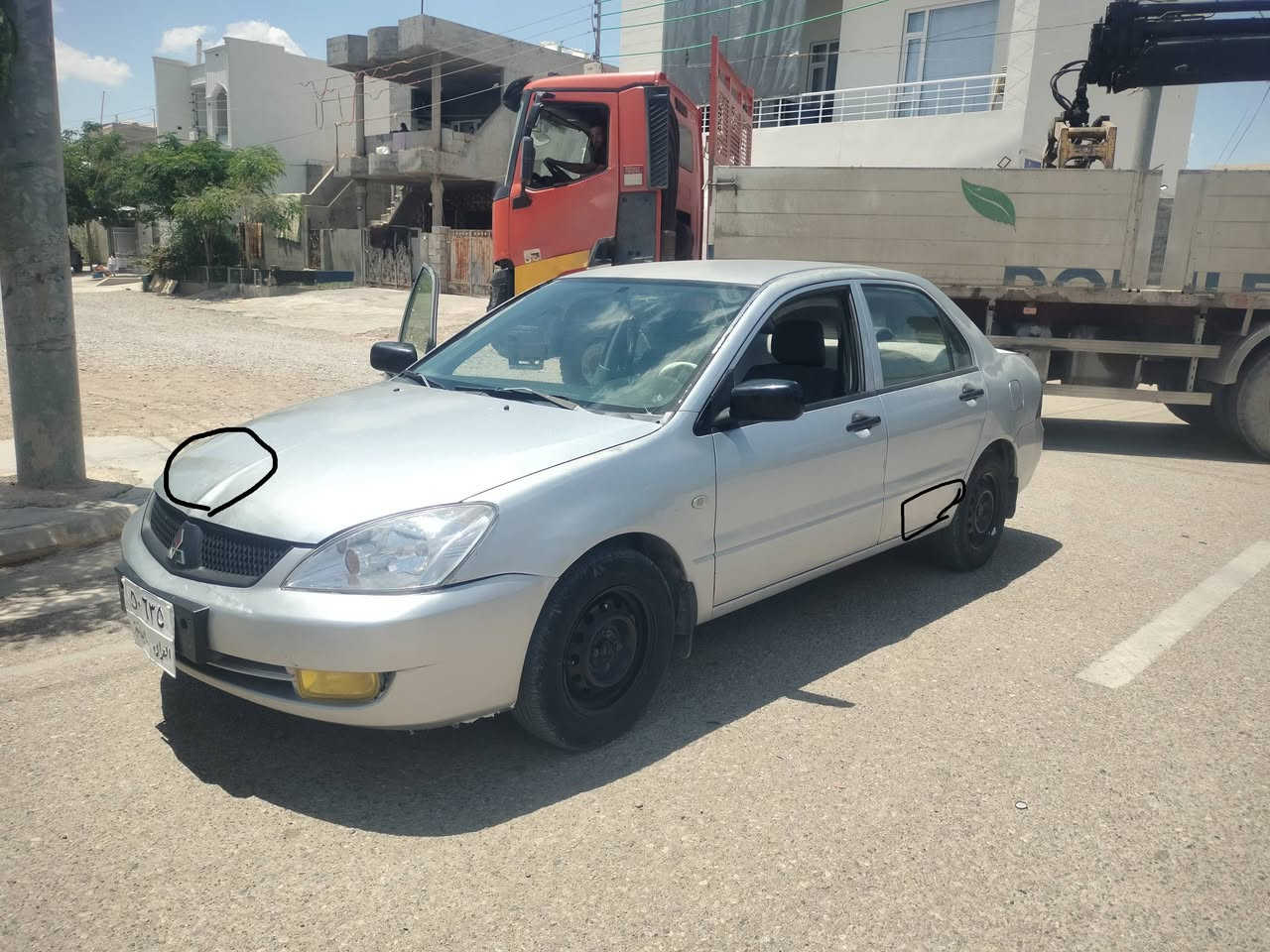 سلام علیکم  لانسر 2007 تۆماتیک مکینە اصغیر 13 مەکینە وکیر  جدیدە  رقم سلیمانی تحویل وکالە شرت 
 تبرید سلچ ماشاللە  صدر جدید کلە شهر بدلە   ضربە مال صورە وازح 

سعر 65  
***********
