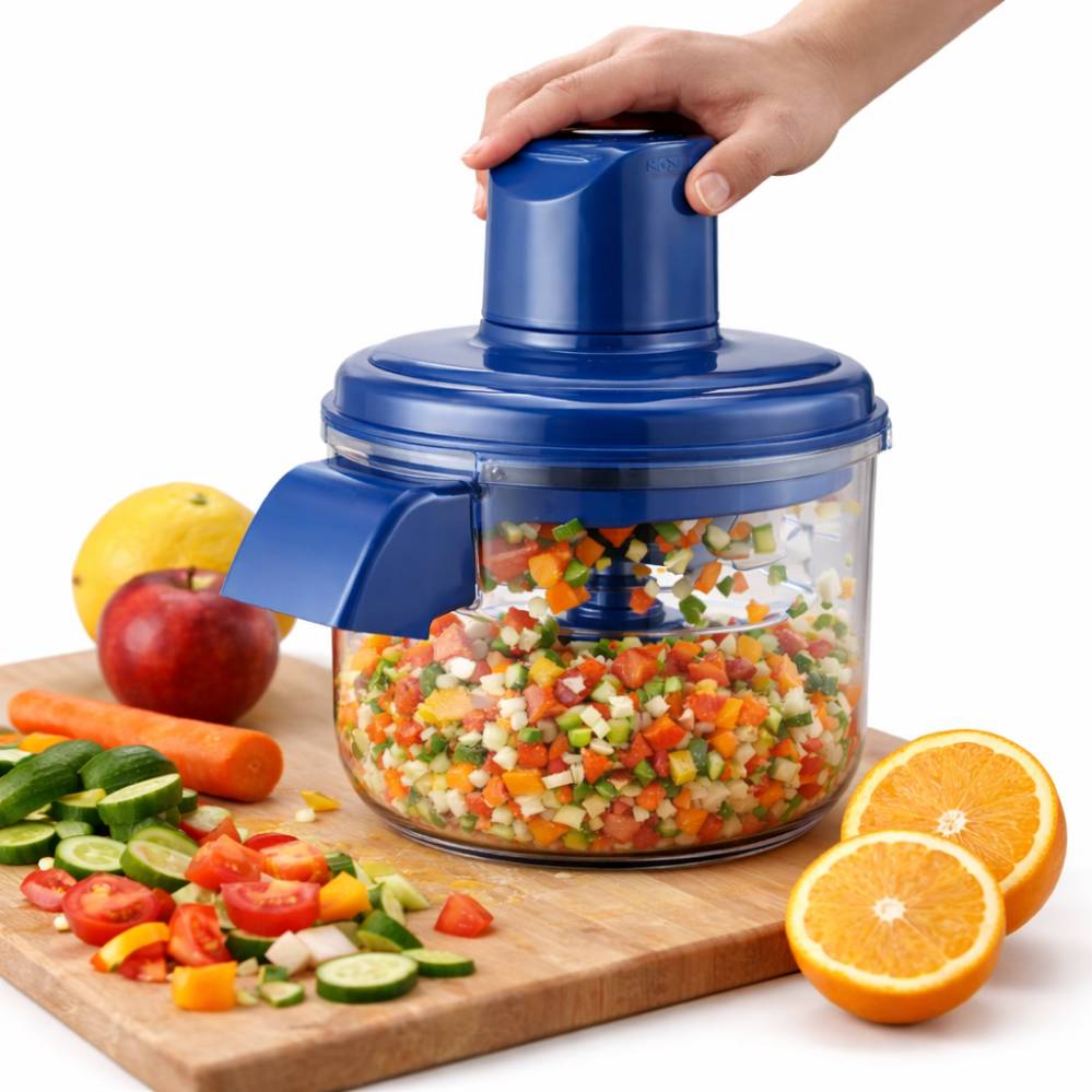 آلة تقشير وتقطيع الفواكه والخضروات – Fruit and Vegetable Peeler

Y-920موديل 

أداة مطبخ عملية لتقشير ومعالجة الفواكه والخضروات داخل وعاء واحد.

• مصممة لتقشير الفواكه والخضروات باستخدام رأس تقطيع داخلي

• تعمل داخل وعاء شفاف يسمح برؤية المحتوى أثناء الاستخدام

• تحتوي على غطاء علوي مع زر تشغيل (Jog) وزر تفريغ (Discharge)

• مناسبة للأصناف مثل: العنب الأخضر، الطماطم، البرقوق

• تصميم مدمج مناسب للاستخدام المنزلي اليومي

• نوع الاستخدام: تقشير / معالجة فواكه وخضروات
• التصميم: وعاء شفاف مع غطاء علوي
• آلية التشغيل: زر Jog للتقشير وزر Discharge للتفريغ

جهد الشحن 5 فولت

تيار الشحن: 1 امبير

القدرة المقدرة: 35 واط

الجهد المقدر : 3.7 فولت

محتويات العلبة:
• وحدة التقشير الرئيسية
• وعاء تخزين شفاف
• رأس تقطيع داخلي
• غطاء علوي
• دليل استخدام مطبوع على العلبة (بالصور والخطوات)