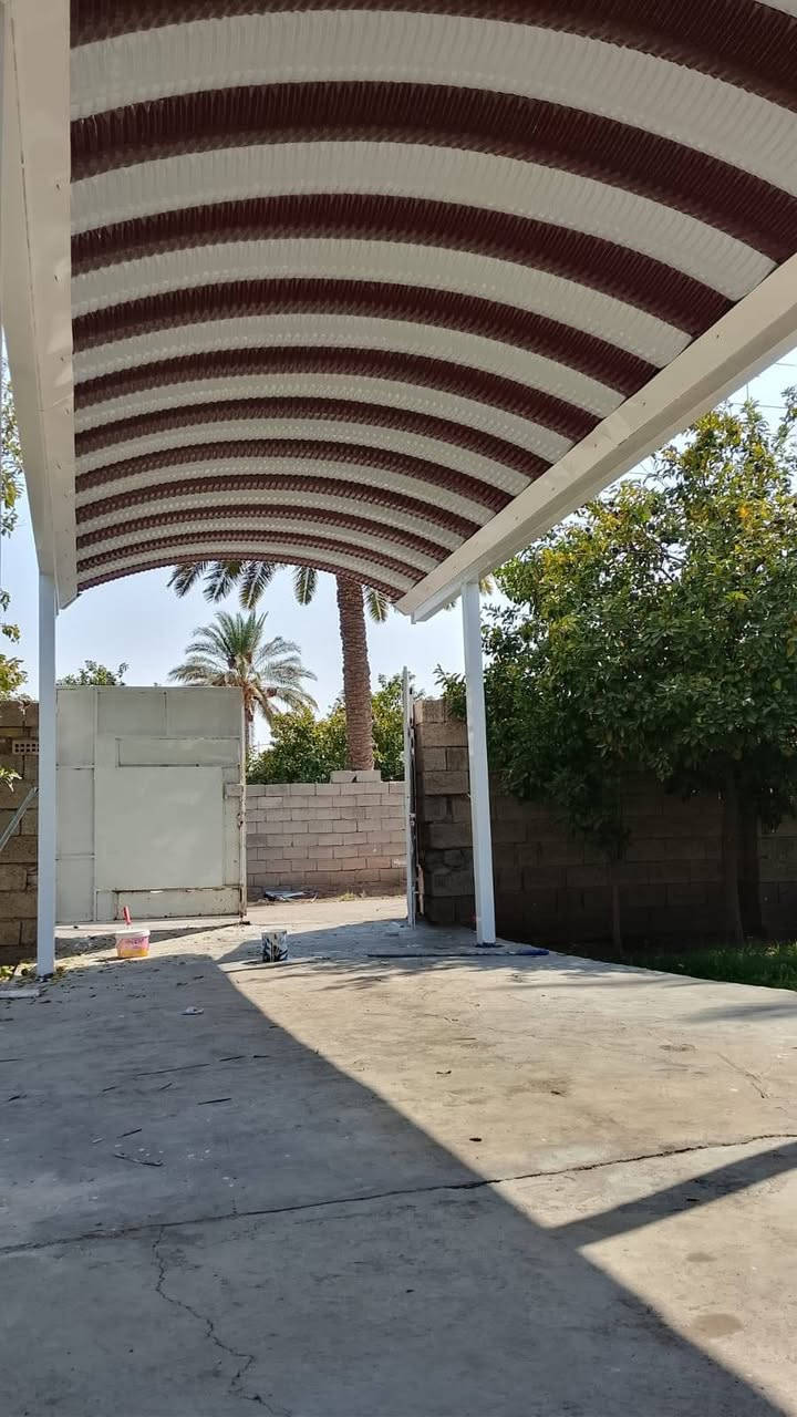 تم بعون الله عمل سقيفه في منطقة اليوسفيه ونشكر كادر مكتب الصادق اللسقائف كي سبان سعر المتر ٢٥الف ***********
