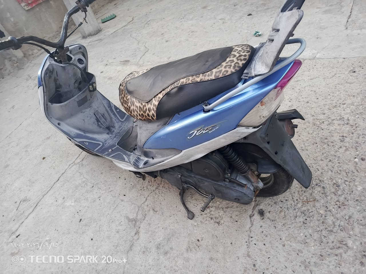ماكس منغولي للبيع سعر ٤٥٠ بيه مجال ٤٩ بلاد مفتوحه اول مره  ولفات فقط مكفوله من كلشي ماعيزه شي الدراجه الشراي يتفضل *********** رقم بي واتساب 
مكان مفرك الكفل

نص مكتوب في الصور:
- ١٨:٠٢ ٢٠٢٦/٠٩/١٥ TECNO SPARK 20 Pro+
- ١٨:٠٢ ٢٠٢٦/٠٩/١٥
- OO TECNO SPARK 20 Pro+
- TECNO SPARK 20 Pro+
- ١٨:٠٢ ٢٠٢٦/٠٩/١٥TECNO SPARK 20 Pro+