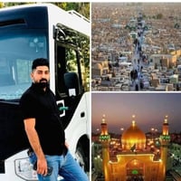 النجف الاشرف • غدا السبت • باص مكيف