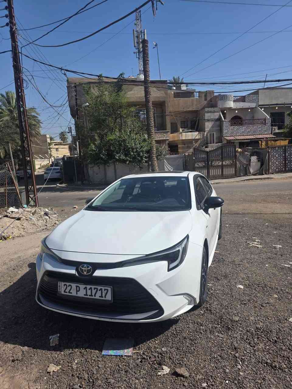 السلام عليكم
كورلا  شكل امريكي هايبرد موديل 2024
رقم أربيل تحويل ثاني يوم أو وكاله
سعر 155$ بيه مجال  سياره كفاله عامه  كير ومحرك وبدون ضرر او صبغ 
بس دعاميه بيها شخوط واكو رصعه بل قبغ مال صندوك مكحلة  
الهزة تنتهي سنة 2027 
عداد المسافة 43 الف 
 مواصفاته
فتحه سقف //بصمه تشغيل عدد 2 //تبريد قطعتين //شاشة جبير
كاميرا خلفية //رادار امامي //مثبت سرعة //تحكم ستيرن
اوتو هولد //هاد بريك بصمة //حاكية داخلية
سيارة بيها عازل حراري والبنيد مغلف PPF
بيها سبايدر اسود واليدات مغلفة اسود مع المري 
مكان سياره بغداد او اربيل 
رقم هاتف *********** أربيل, العراق
