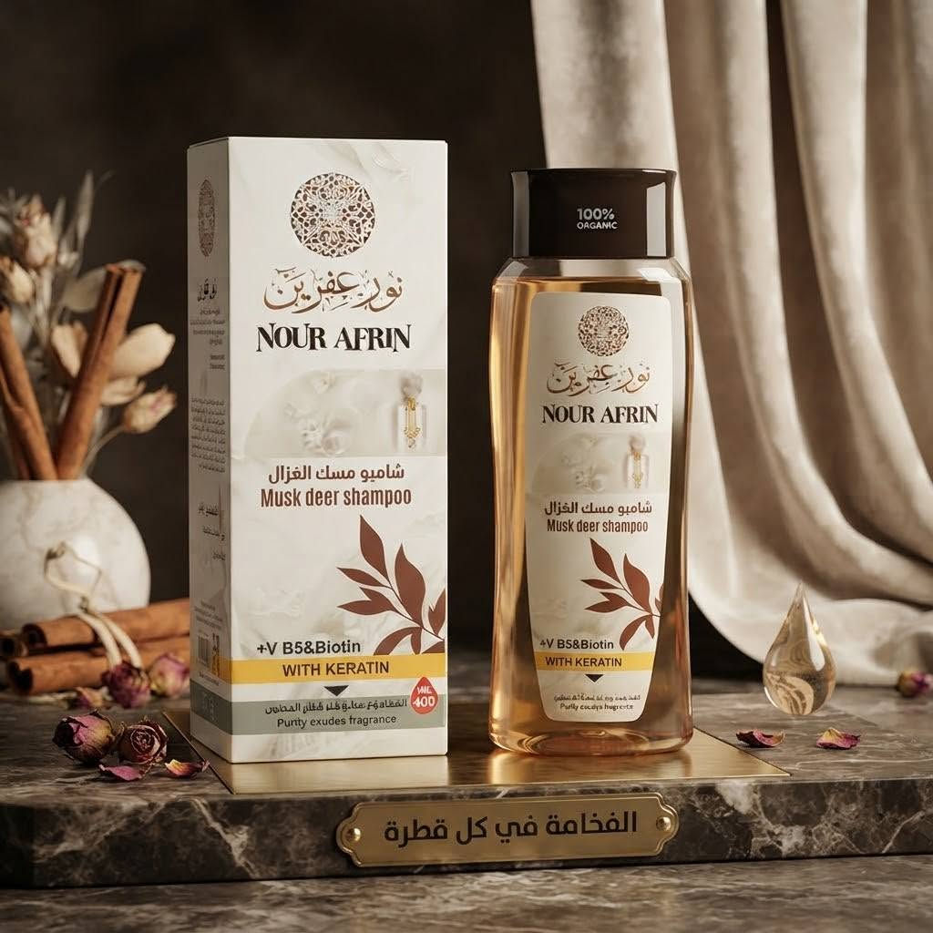 شوفو شنو وصل 😍
خلونه من الشامبوات الاعتياديه 
ونسولف على الشامبوات الطبيعية 
المبدعة *نور عفرين* 
متوفر ب5 انواع
🤍 مسك العزال نقاء يقوح عطرا وينعش الحواس 
💚إكليل الجبل سر القوة في كل خصلة 
💚صبار الالوفيرا اقوى ترطيب لشعر الجاف 
🖤حبة البركة للشعر الداكن نعومة كالحرير
❤️العود الاصفهاني سر الشعر القوي والعطر الملكي الفاخر
🥰طبعا اهم خالي من السيلكون 
😍ومدعم بالكرياتين
الحجم 400ml
كلشي جديد راح يكون موجود 
بقناتنه غلى التليكرام🌷 
https://t.me/ansdAna
#انسب_الاسعار 😍😍
التوصيل متوفر لجميع انحاء ❤️العراق ❤️
واي طلب اكثر من 45 توصيل مجاني 
للتواصل السريع الاتصال على الرقم او المراسلة على الواتس اب 
***********

نص مكتوب في الصور:
- الفخامة في كل قطرة - نور عفرين
- الفخامة الطبيعية لشعرك