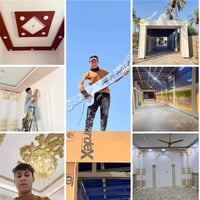 عمل جميع انواع الديكورات جبسن بورد واالاصباغ 07807105242