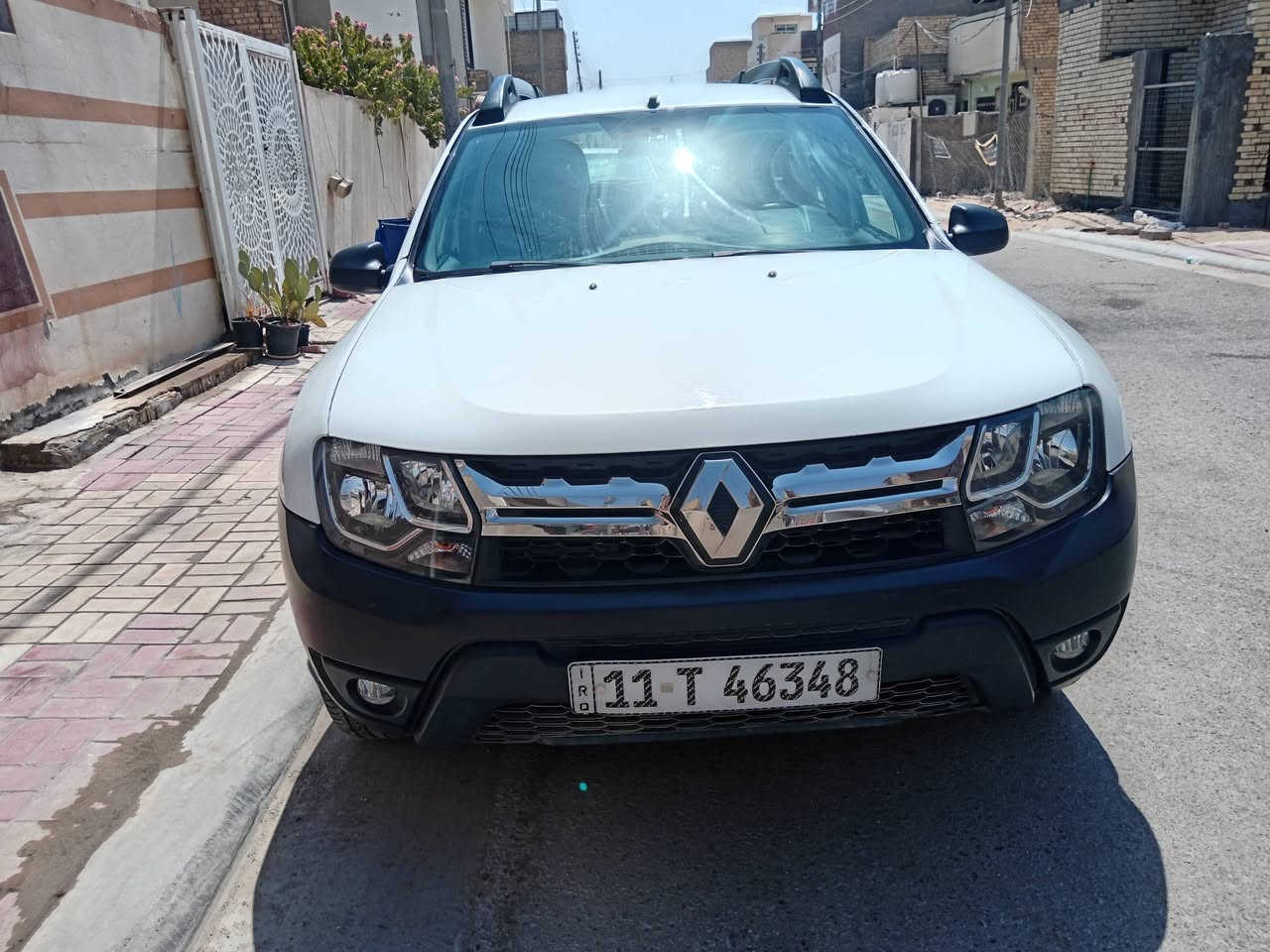 السلام عليكم. سياره داستر بيضاء موديل 2018 بغداد باسمي (مشروع وطني) يعني اي محافظة تتحول. المحرك2000 السعر 83 وبيه مجال. مكنها كربلاء الاتصال على الرقم ***********

