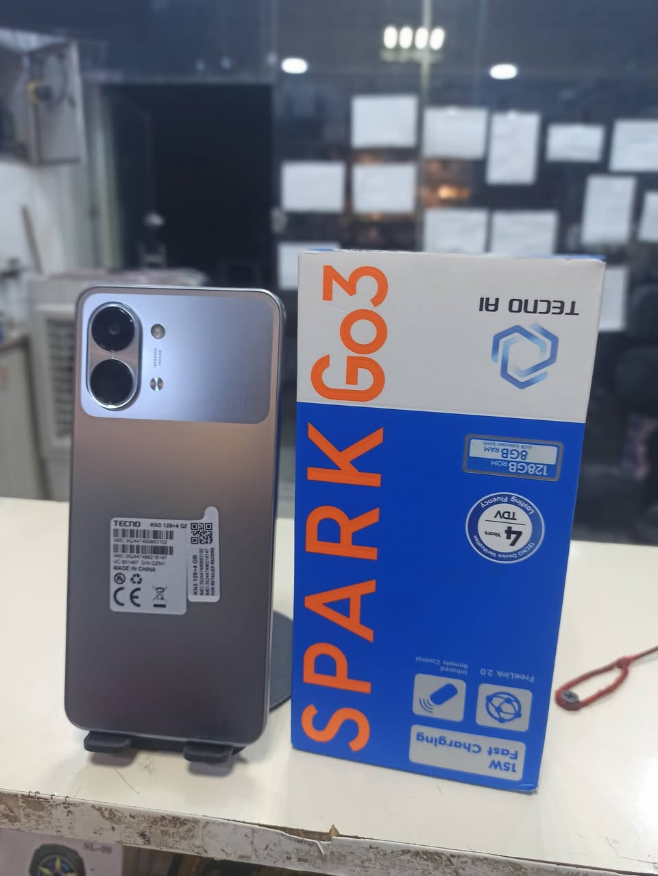 سلام عليكم
موبايل للبيع 📱
Tecno spark go 3

128 كيكا 🔥
بطارية 🔋 5000mah
رام 4+4 🛡️
دبل سيم كارت و ميموري 🌐
موبايل لوك كبس ✨

سعرة جملة 185 الف 

بس يمنه سعرة فقط 175 الف بي مجال قليل 💵💸
 

 📢📢📢 وايضا في محل مام شوان موجود موبايل جديد و مستعمل و موجود جميع سيم كارتات انترنت زين و اسيا موجود تصليح شاشات موبايل و بطارية ب سعر جوة سوك

📍عنوان محل طوز جمهورية حسن قوان بصف عيادة ملاك رحمة اسم محل Mam Shwan 

رقم / ***********
واتس اب/***********
