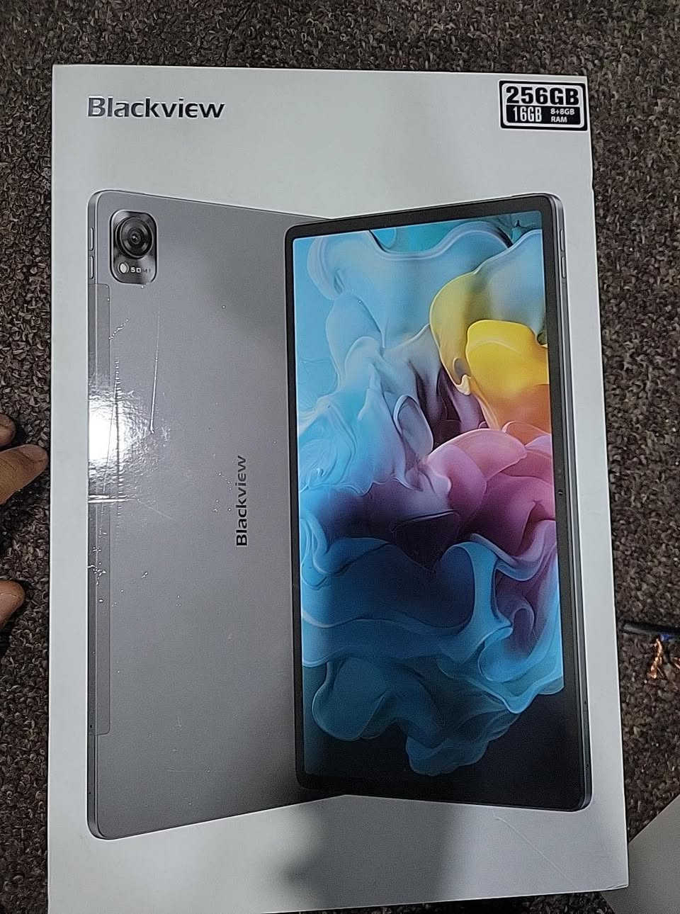 1 blackview mega
الشاشة : 11.5 إن IPS

الدقة : 2.4 - 1200x2000

التحديث: 120

السطوع : 400 nits

المعالج : 6nm - Media Tek Helio G99

المعالج الرسومي : Mali-G57 MC2

الرام: 8GB أو 12GB

حتى 8GB/12GB افتراضية

جهاز كلش حلو ونضيف السعر ٢٠٠ ومجال 
***********
