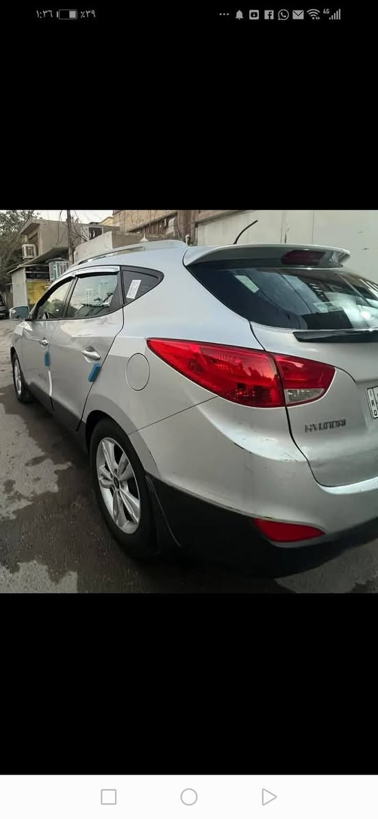 عندي توسان ٢٠١٣ محرك ٢٤٠٠ دوش وارد ضرر بسيط بدايه خشم البنيد ومعدل نفسه صبغ بيها ٤ قطع رش فقط قليل حالوب سيارة ليبل واحد تحكم اربع جهات كشن جلد تدفئة كشنات نظام Eco سايد برك قدم نظام مانع انزلاق حداديه جيده منظومه وقود جديده اطارات جيده منظومه تبريد جديده بأسمي رقم بغداد انكليزي للبيع او  مراوس  السعر ١١٠ وبيه مجال الاتصال ***********
