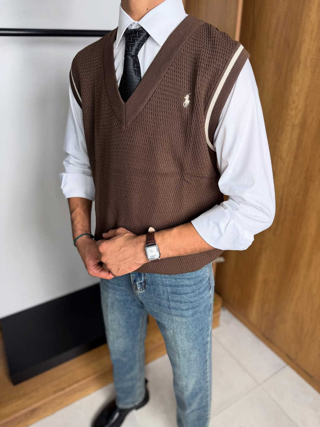 بولو صوف • محبوك يدوي