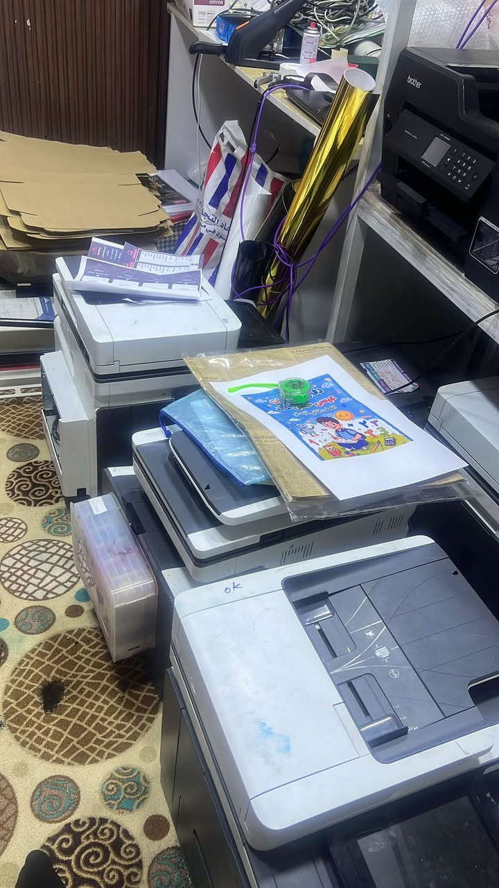 طابعات HP586 • عدد ٥ • معدات طباعة