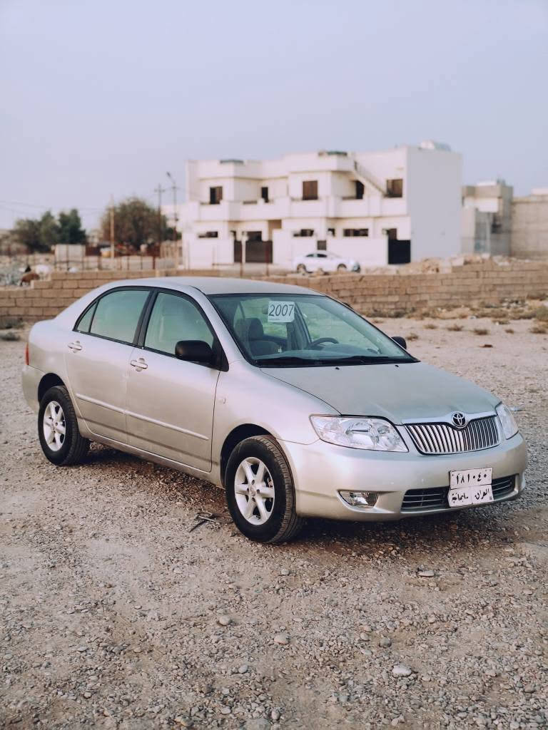 كورلا 2007 كير اوتوماتيك محرك 16 سنوية شهرين منتهية بطاقة بنزين موجودة سيارة حزام صبغ جمالية بدون ضرر بدون دواخل سقف تكم شواصي كلها مكفولة  سعر 75 وبيها مجال بسيط *********** ....مكاني كركوك داخل مدينة ؟؟؟ كركوك, العراق
