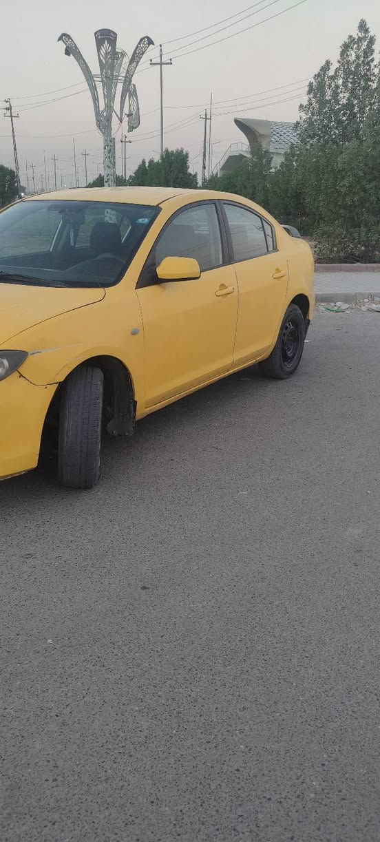للبيع مازدا 3 زوم 2008 🚗
المواصفات:
- اللون: اصفر 
- الرقم: مشروع وطني ديالى اجرة 
- كير اوتوماتيك ومحرك1600شرط
- تبريد ثلج
- شاشة اندرويد 
-  حداديه جاهزة 
ادريم شفت شويه تعبان 
- السيارة جاهزة للعمل وما تحتاج اي شي

التسجيل: اجرة 
السنوية: جديده 2028
السعر:50 ورقة وبيها مجال بسيط للشراي
المكان: بغداد - الشعب 
للاستفسار: ***********

الصور واقع حال، السيارة باسمي وتحويل فوري
