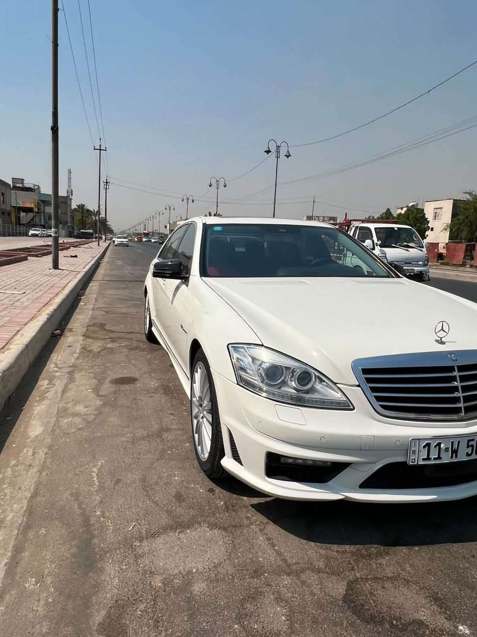 مارسيدس اس كلاس
حجم 500 خليجي 

موديل. 2007 محدثه 2013

باب طويله لارج

رقم بغداد ب اسمي السنوية

فتحة فول 1/1 

فقط 3 قطع صبغ( رش ) الجاملغ الخلفي و الباب الخلفي والباب امامي من اليابان سيارة جديد كلش

مكاني بغداد ***********
