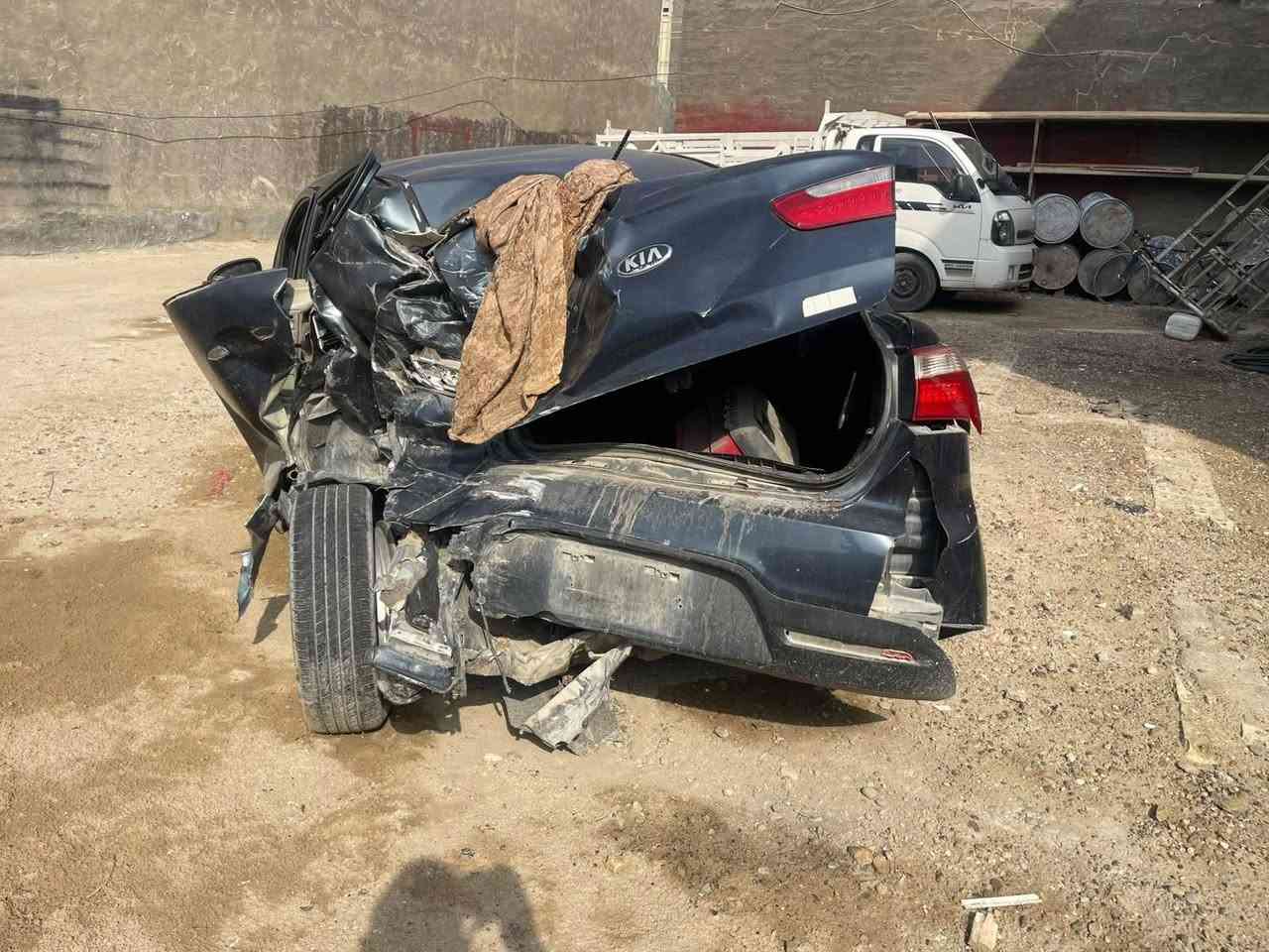 كيا ريو • ٢٠١٣ • حادث