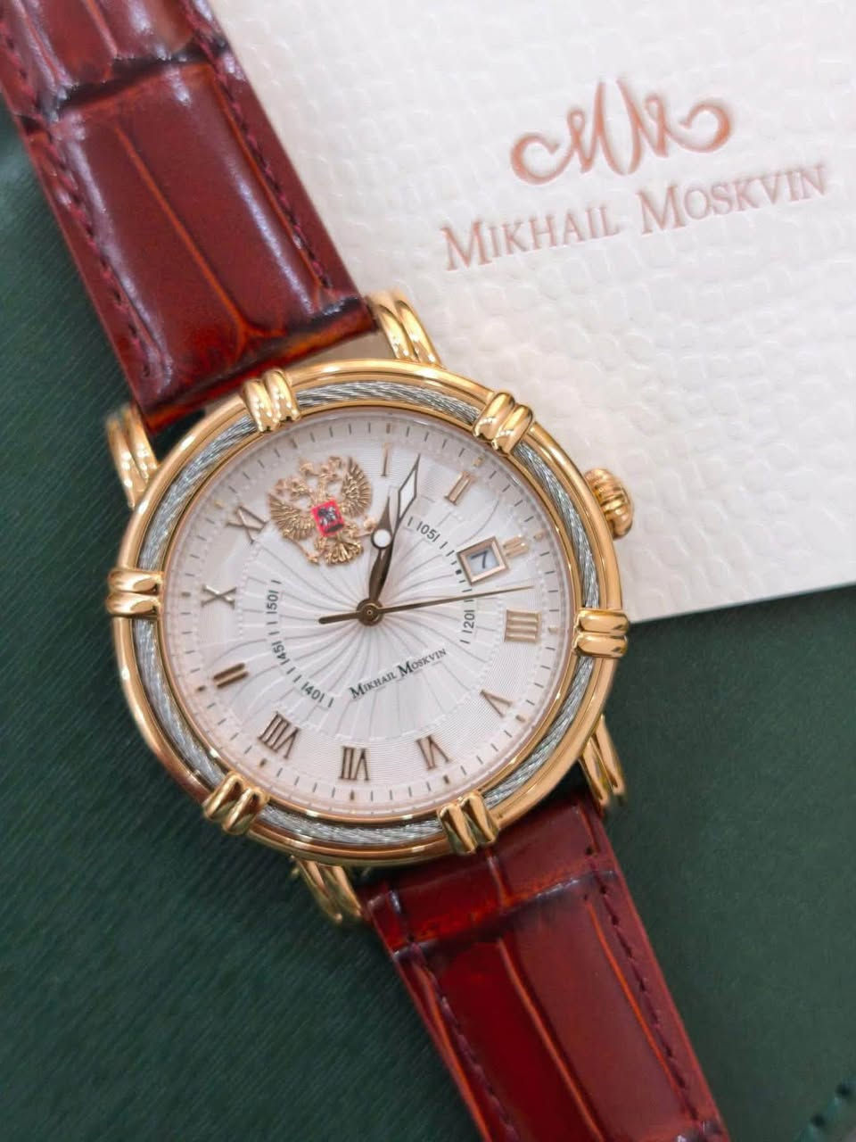 Mikhail Moskvin Russian made
ساعة ميخائيل موسكفين اوتوماتيك 

روسي أصلي 

جديد غير مستخدم 

كامل ملحقات 

قطر 42

التواصل واتساب 

***********
