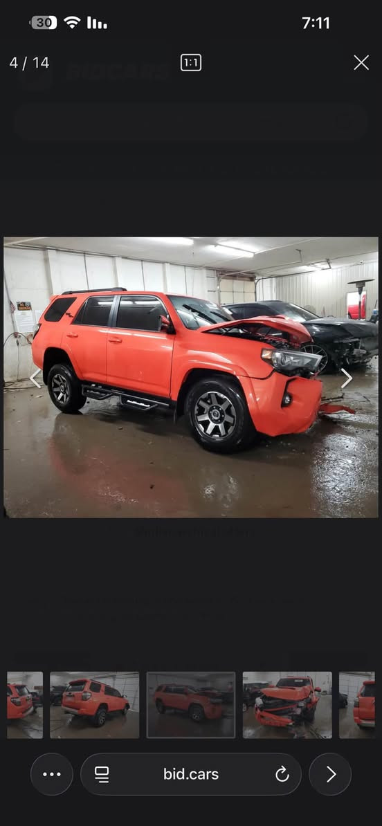 تويوتا 4Runner • موديل 2024 • حادث
