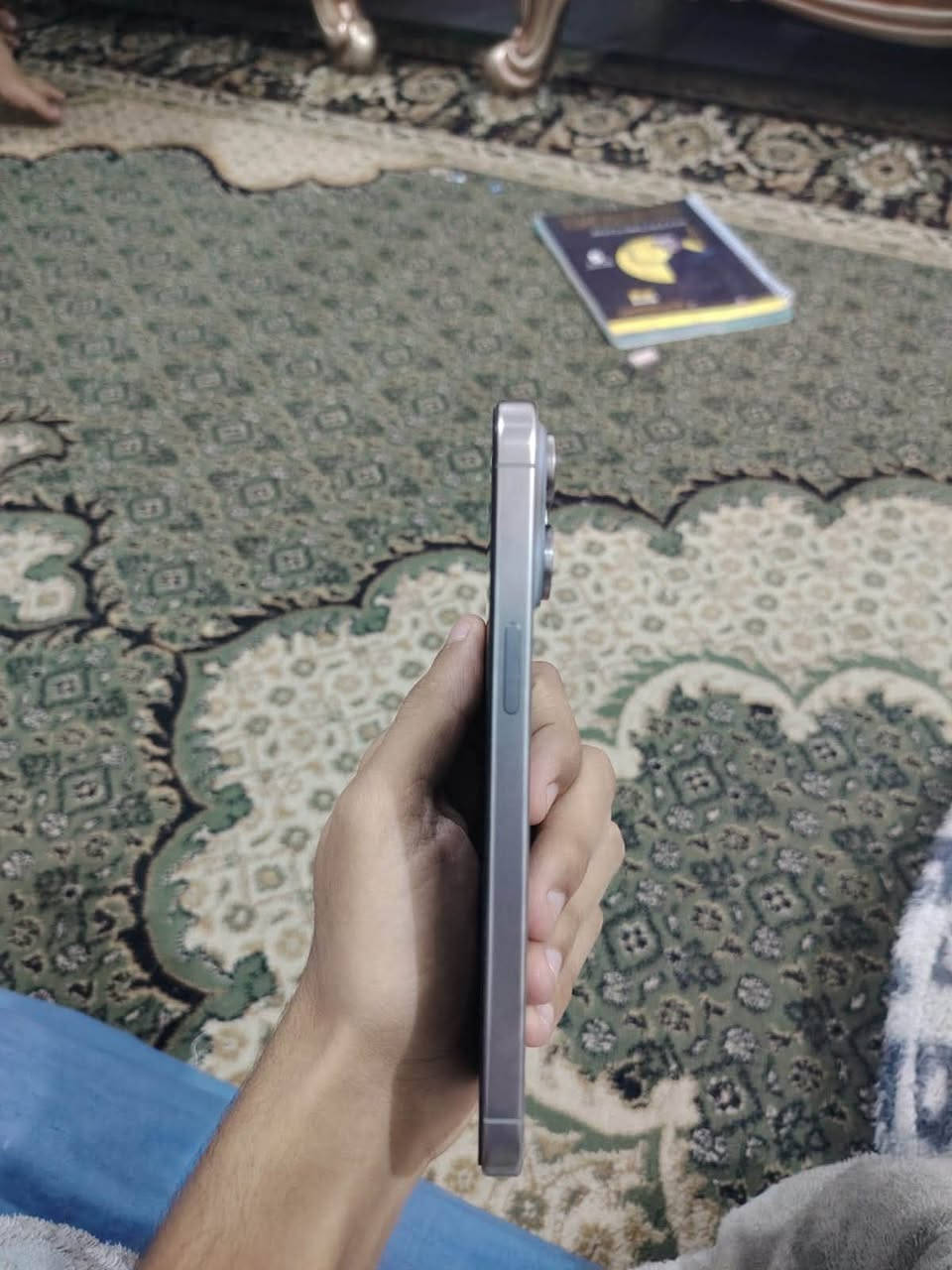 السلام عليكم ايفون 15pro max
ذاكرة 256
بطارية 87
الجهاز مستبدل شاشة وكالة apple مع التاريخ والعلامة الرسميه حتى الشاشة مو تفصيخ قطعة اصلية من apple شرط 

الجهاز كفالة عامة من كل النواحي 
مع جميع الملحقات كارتونة وكيبل الشركة 
السعر 850 غير قابل للتفاوض ***********
واني ضمانك بكل وقت .
