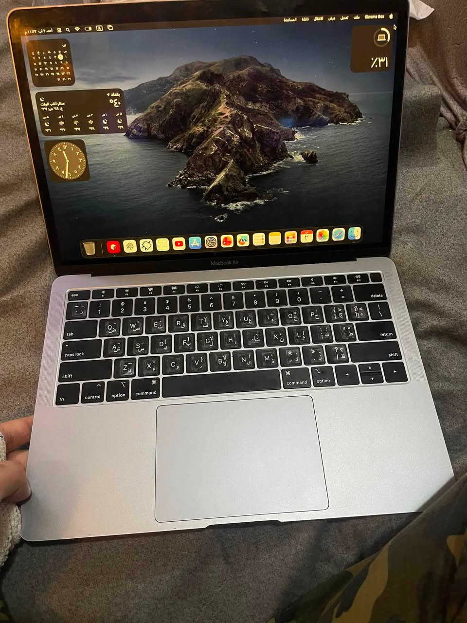 ماك بوك اير 2019 بحالة ممتازة
المعالج i5 
هارد 128 ssd
رام 8
السعر 559
للتواصل واتساب 
***********
