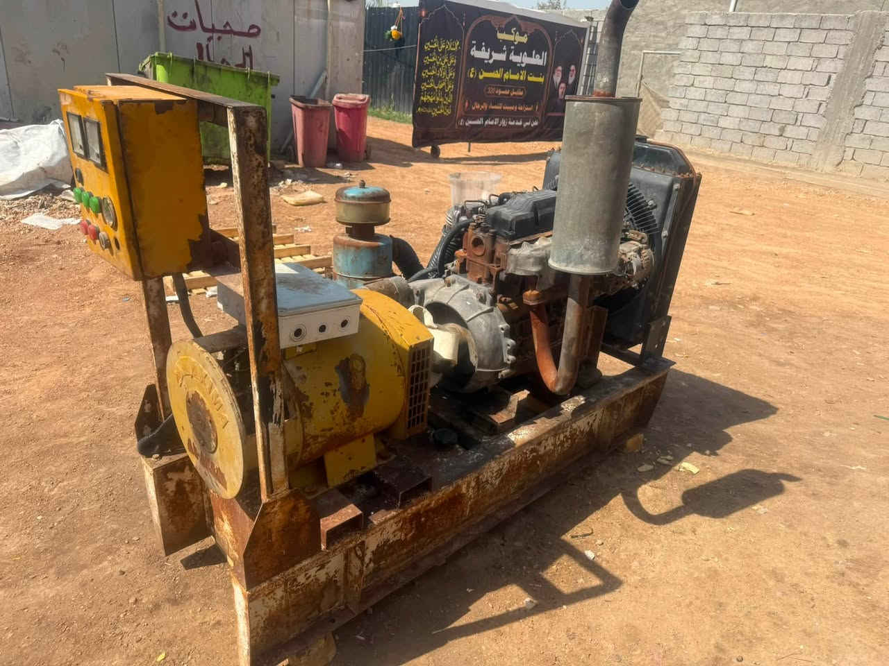 السلام عليكم
مولده كيا 2701
مولده جديده شرط الشغل 
شرط لاتبخير ولا تنقيص 
راس توليد بلادي ثري فيز 4 خطوط 
مولده جاهزه اي نقص مابيها 
السعر 13 وبيها مجال 
العنوان حله ابي غرق 
للاستفسار ***********
