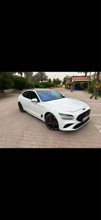 ‏Genesis  G70  2023 PRESTIGE 🩶🩶 ‌‎ المحرك / V6 3.3cc twin turbo ‌‌‏376...