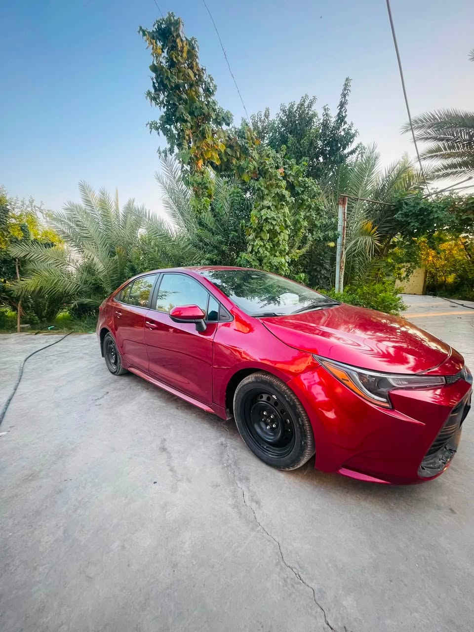 كورلا وارد أمريكي LE
موديل 2024 ماشيه 18
رقم بغداد شرط التحويل 
سياره مغلفه بي بي أف اصلي ابو ضمان 
مكينه 2000
نص فول رادارات
تحديد مسار 
مثبت سرعه 
شاشه كاربلي 
حادث سياره من امريكا دعاميه ولايتات سرقه
بل عراق بيها بنيد مبدل بدون لغود بدون شواصي مكفول 
سعرها ١٤٤ وبيها مجال 
مكان واسط الصويره 
***********واتساب

***********واتساب
