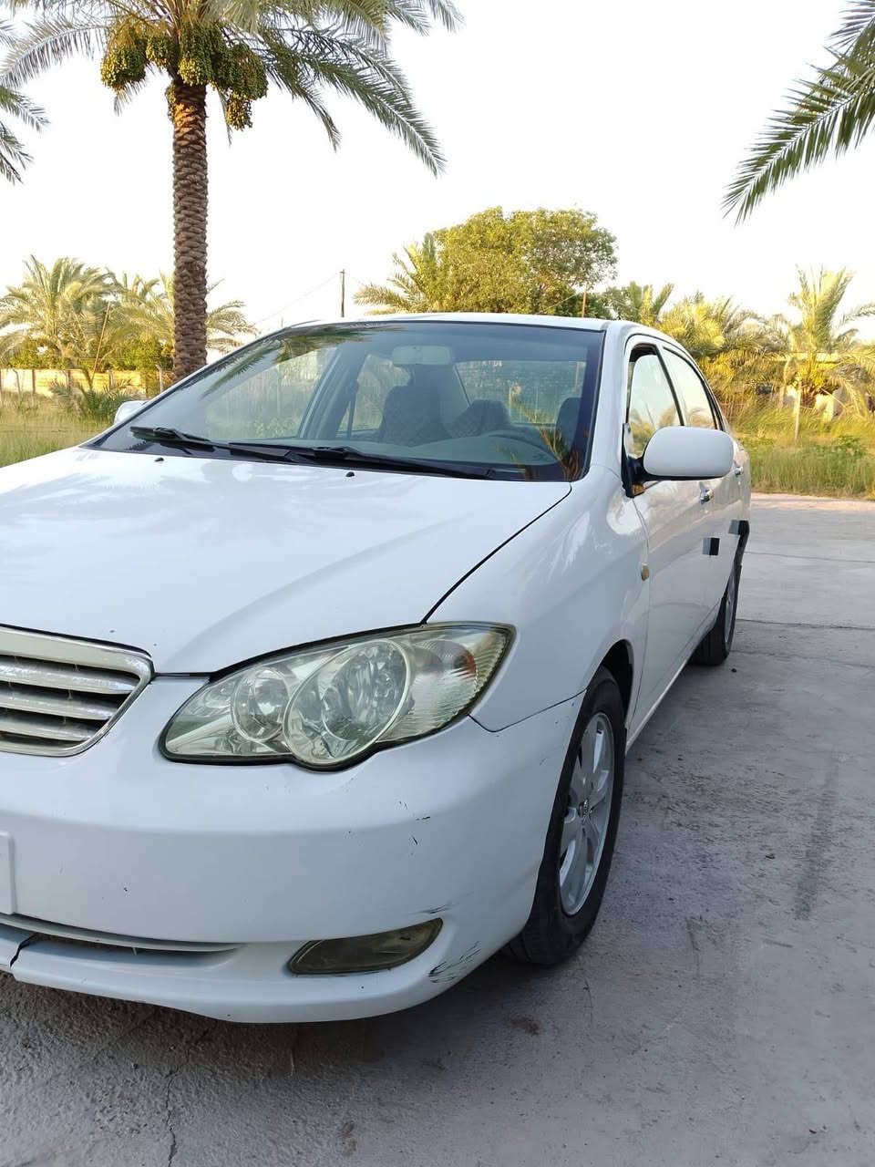 السلام عليكم سياره BYD F3
محور كير ومحرك كورلا بيكاتشو 1600 المكينه خير من الله نشطه
حادثها بجم بنيد وجاملغات ثنين شديت الها جديد المحرك سليم لغود سليمه
وبيها ضربه بالجاملغ الخلفي مصلحه
تبريد عاطل

السعر 40 ورقه وبيها مجال بسيط للشراي فقط 

للأستفسار
***********
*********** واتساب
