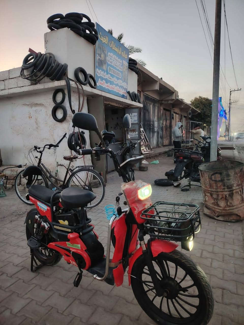السلام عليكم
ماشاء الله
خدمي وشي راقي بشحن شرط 👉👉 
بايسكل شحن للبيع
موديل 2025
حجم 20
السرعة 99
4تبديلات
لايت عالي ناصي
بطاريات عدد 5 شرط ع فحص جديد 👉👉
السعر 210 وبي مجال
مكاني الشرقاط قرب كراج الشرقاط بضبط
رقم الهاتف***********
ومن الله التوفيق
