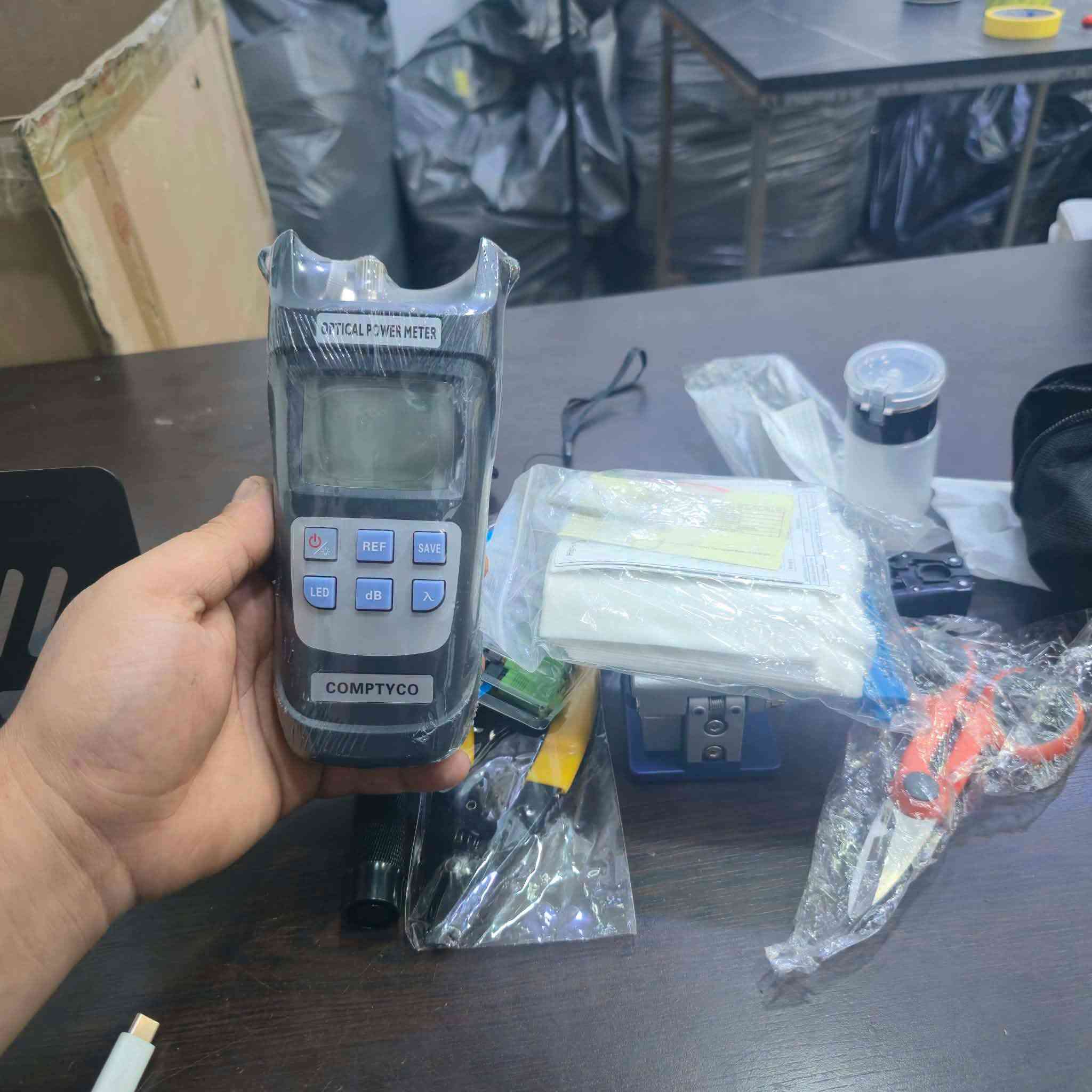 قطعة كيبل ضوئي • شامل توصيل