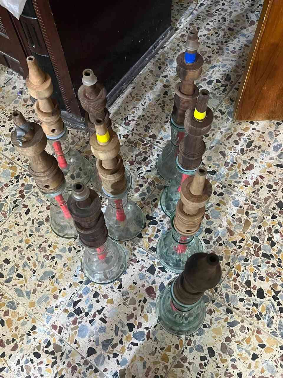 سلام عليكم 36نراكيل البيع مستخدمة كاملة ***********

