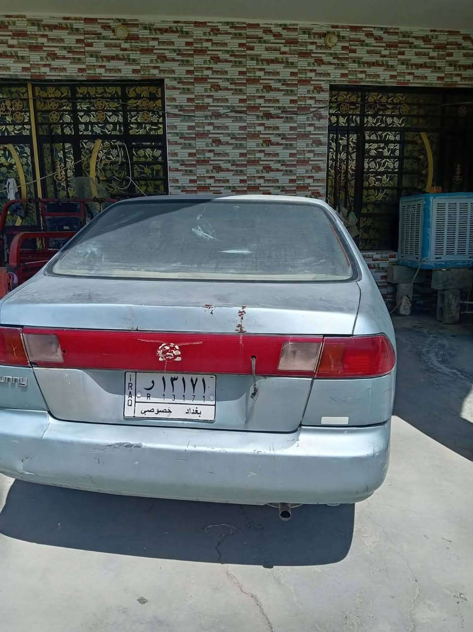 سلام عليكم xx,   نيسان سني البيع موديل ٩٤ بغداد بسمي سياره جازه وشقاله كير محرك متعهد عالفحص المكان بغداد اليوسفيه معمل زينب رقم الهاتف ***********
السعر 18ورقه وبيهه مجال 
***********

