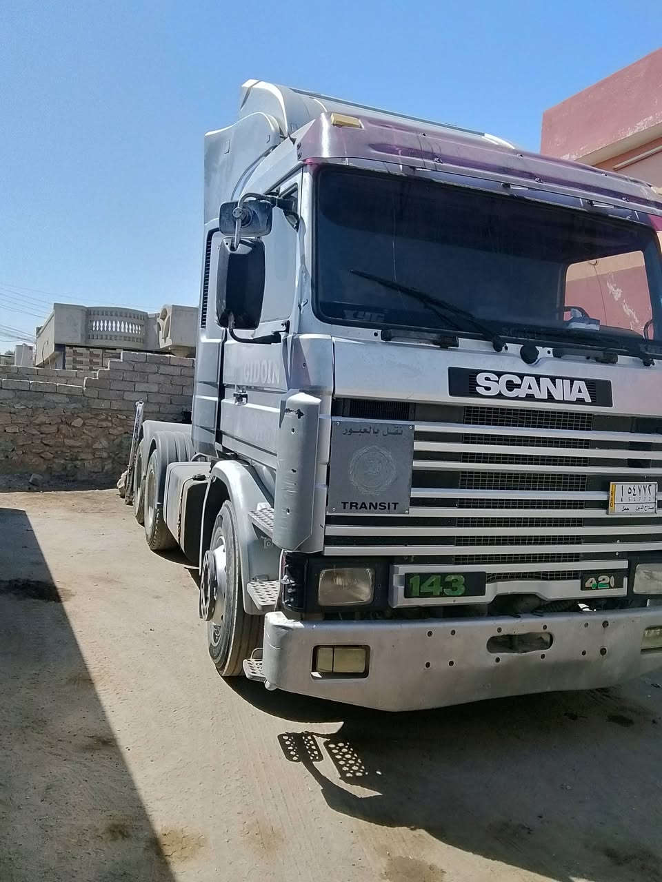 سكانيا 143 420 مثبتا صهريج رقم صلاح الدين اجنبي 
كله شرط بسمي حصت كاز بيها هاذا رقمي ولموشراي لايدك 
***********
