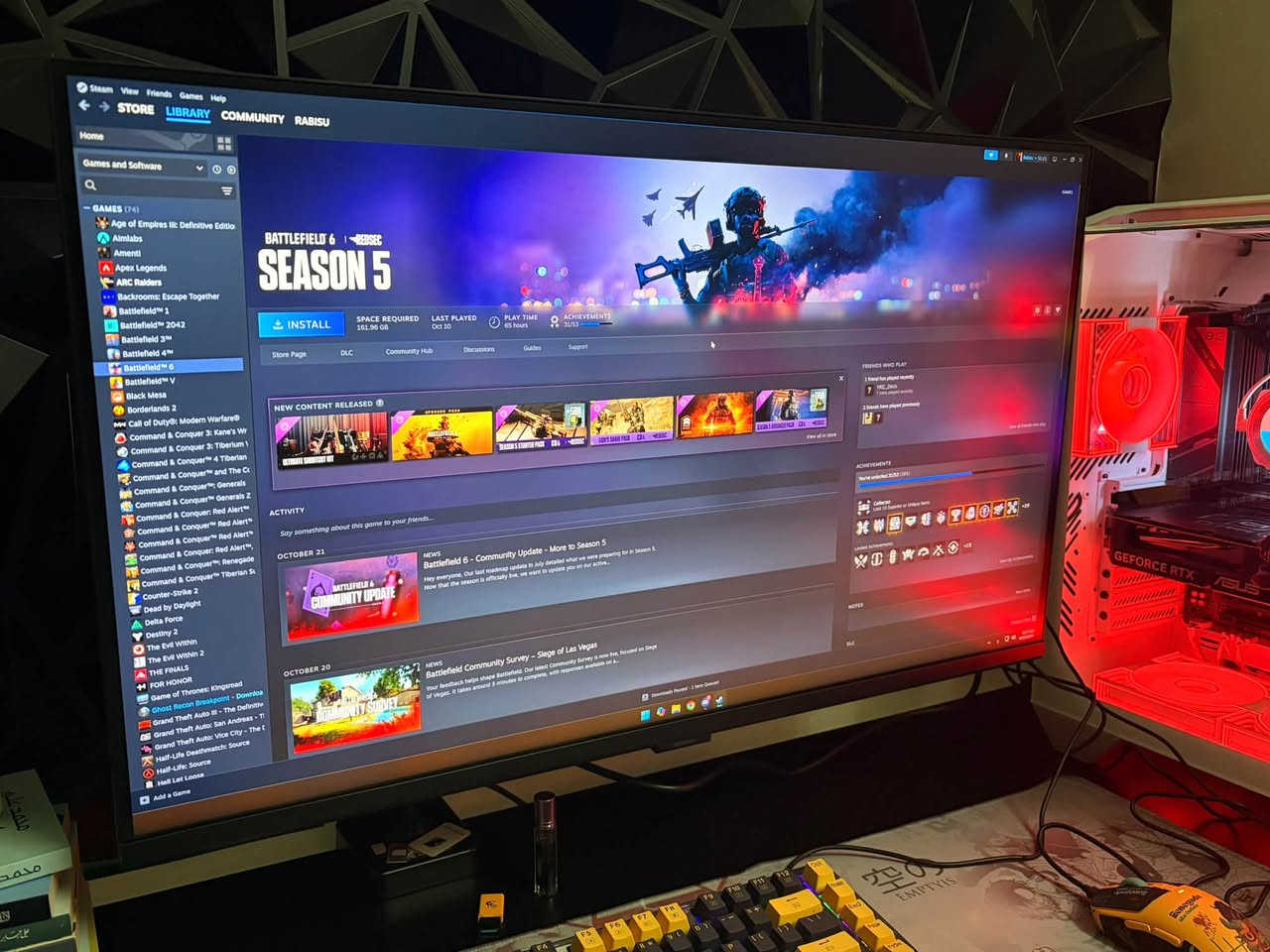 سامسونج Odyssey G7 • 32 بوصة • 4K 144هرتز
