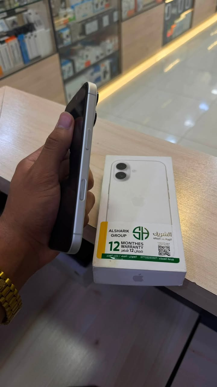 17 عادي
جديد كلش نضيف نضافه ملياررر 
شريحه فعليه
HN/A 
٢٥٦ 
كارتونه موجوده مطابق 
بطاريه ١٠٠ 
مشحون ٢٧ 
مكاني نجف 
***********
1225 وبي مجال قليل
