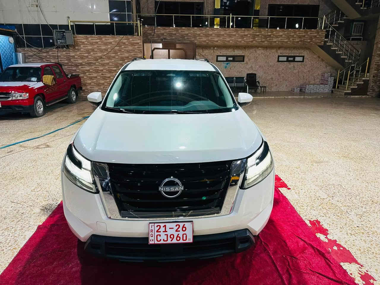🔊(فرع كركوك) 

📌 Nissan Pathfinder 2024 SV 📌

♂️عداد المسافة 10.000 mile 

💵 (السعر/25000 $) 

♦️(السيارة رقم كاتي تترقم اربيل - سليمانيه- دهوك)  

♦️المواصفات :

بصمة تشغيل
بصمة ابواب
تشغيل عن بعد(Remote Start)   
رادار امامي (تحديد مسار)
رادار جانبي (نقاط عمياء)
رادار خلفي (تحذير من الاصطدام)
حساسات ا+ خلفية 
كشنات جلد
كشنات تدفئة 
كشن خلفي متصل 
تبريد قطعتين لمس 
تحكم وضعيات القيادة...Drive Modes 
اوتو ستارت Auto Start 
اوتو ستوب Auto Stop
شفتات استيرن 
هيتر استيرن
Apple Car Play
Android Auto 
هاند بريك بصمة
اوتو هولد Auto Hold
مانع انزلاق+ABS
شاشة كبيرة لمس+كاميرا
منافذ AUX+USB
وبقية المواصفات المعروفة

♦️(العنوان/كركوك شارع المعارض)
                  - - - - - - - - - - - - - - - -

♦️ للاتصال/

***********
***********
