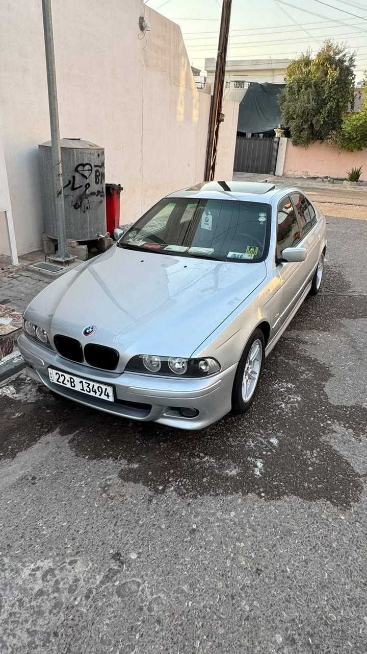 سلام عليكم للبيع BMW  موديل 1997 📦 e39 
سياره فوول مواصفات مكينه 528 بلادي 📦 
صبغ عام جماليه بدون أي ظربه 
رقم أربيل سنويه جديد دفتر بانزين بيها 
كير مكينه تبريد كلها بشرط 
مكان سياره كركوك 📍
***********
سعر 95 فقط بيع.

