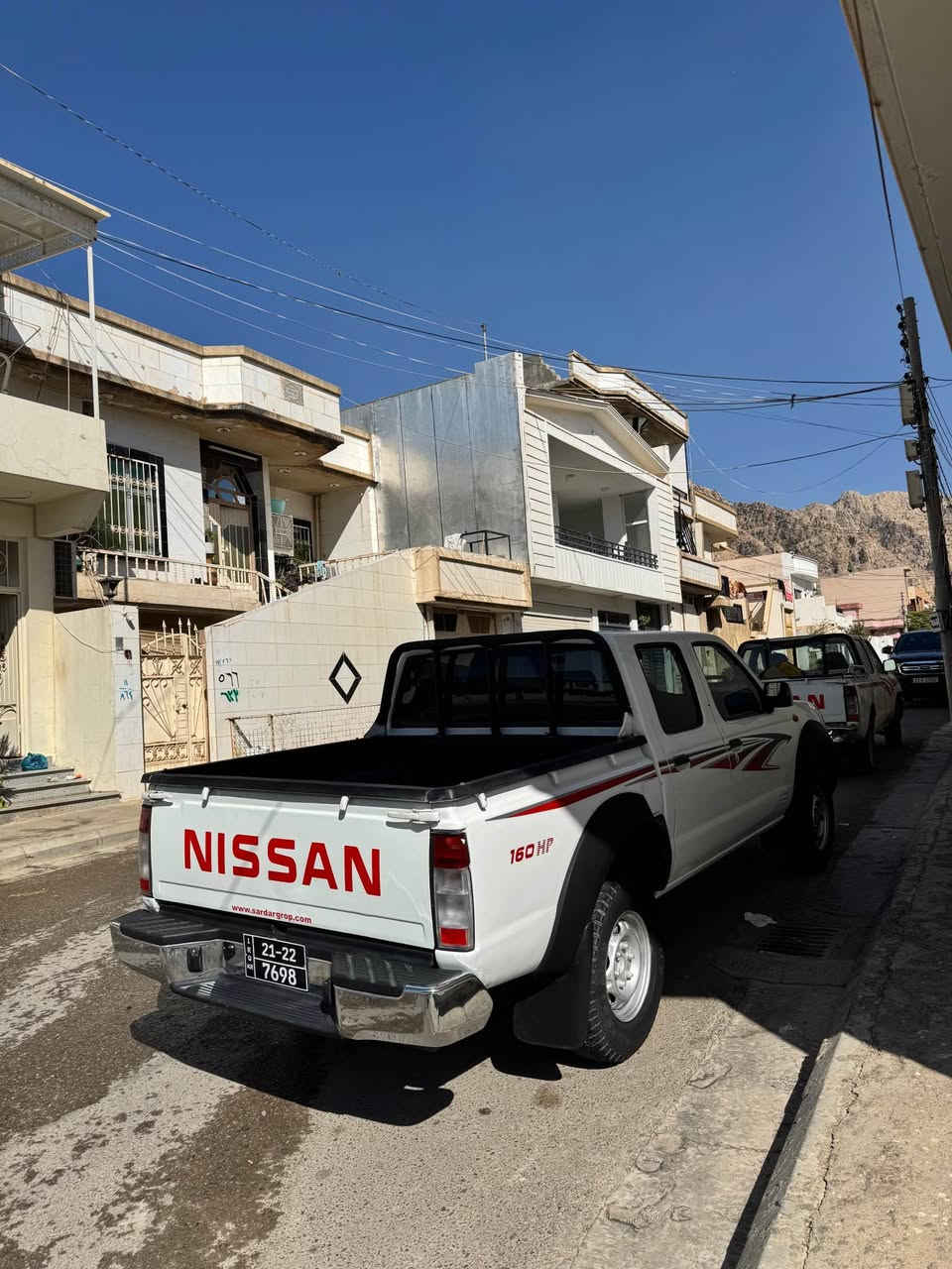 بە ناوی خوای گەورە نیسان پیکاب مۆدێل٢٠١٣ کامل پەمپە بۆ جوانی سەیارەکە ساخە بی دەحمو لیدراو وەرگەراو براوە نیە هەمو گیانی بە شەرتە تبرید تەقەو توندو تۆلی هەموی بە شەرت گێرو مەکینەو اکسل و دەبل اکسلی بە شەرت سەیارەکە دوبەیە مالی مەدەنی بە شەرت  سەیارەی مالی خۆمەو بی مەسرەفە  ١١٥ گەلاو مەحامەلە 
*********** 
*********** رانية, السليمانية
